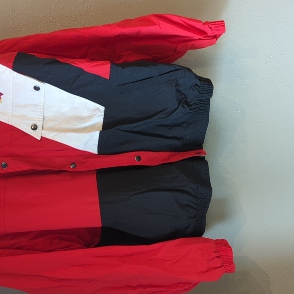 Norman Todd Classic Vintage Nascar Pepsi Jacket XL Red Black White Pockets y2k - Picture 4 of 11